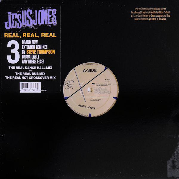 12inch Record JESUS JONES Real Real Real V19742 SBK Records 1991 US Dance Electronica Used
12inch Record JESUS JONES Real Real Real V19742 SBK Records 1991 US Dance Electronica Used