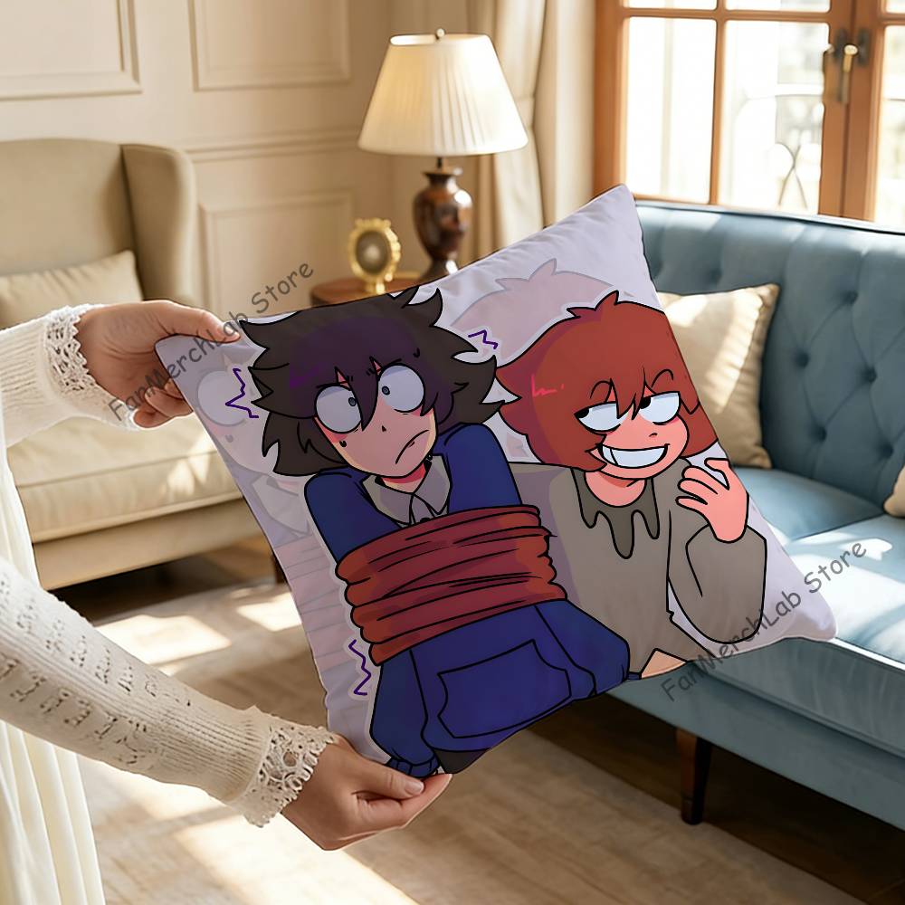 OOnewheatmark Will and Mike Anime Pillow Covers Cartoon Sofa Decorative Home Doublesided Printing Short Plush Cushion Cover 30x30cm
OOnewheatmark Will and Mike Anime Pillow Covers Cartoon Sofa Decorative Home Doublesided Printing Short Plush Cushion Cover 30x30cm