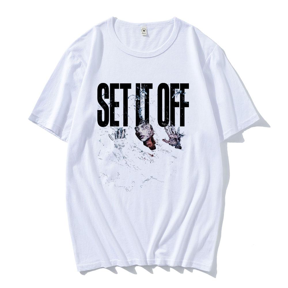 SET IT OFF Rock Band T-shirt Fashion Short Sleeve Male Tshirts Unisex Streetwear Casual Cotton Loose Male Tee-shirt Graphic Tees XS
SET IT OFF Rock Band T-shirt Fashion Short Sleeve Male Tshirts Unisex Streetwear Casual Cotton Loose Male Tee-shirt Graphic Tees XS