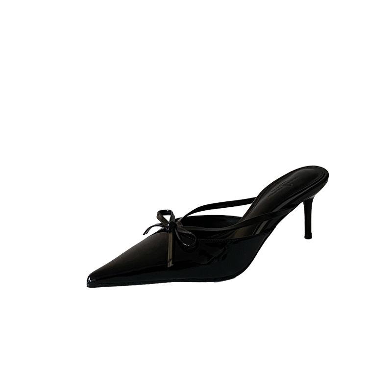 Spring And Autumn Light Baotou Women S Shoes Silver Bow Ornament Pointed Cat Heel Dew And Muller Sandals 40
Spring And Autumn Light Baotou Women S Shoes Silver Bow Ornament Pointed Cat Heel Dew And Muller Sandals 40