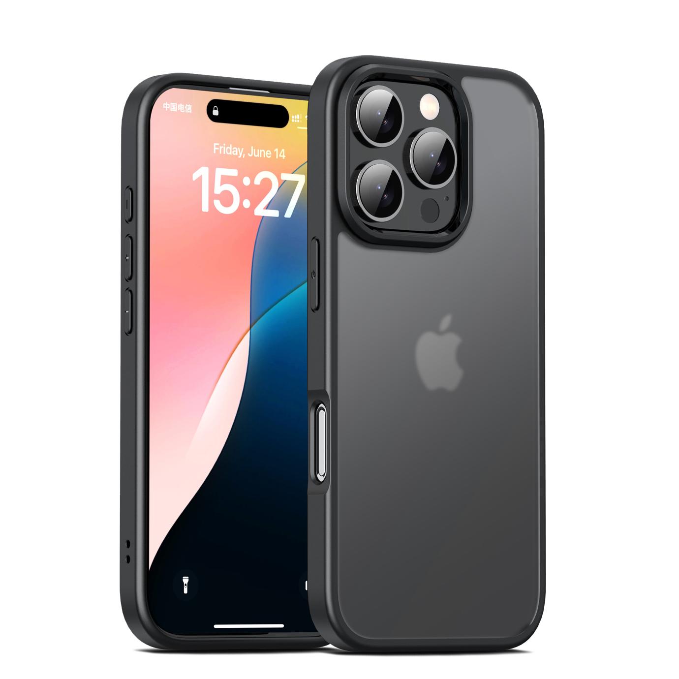 KEYSION Прозрачный противоударный чехол для iPhone 16 Pro Max Прозрачный матовый мягкий силиконовый + задняя крышка для телефона из ПК для iPhone 16 15 Pro Max for iPhone 16 Pro Max чёрный
KEYSION Прозрачный противоударный чехол для iPhone 16 Pro Max Прозрачный матовый мягкий силиконовый + задняя крышка для телефона из ПК для iPhone 16 15 Pro Max for iPhone 16 Pro Max чёрный