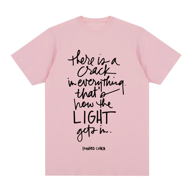 Leonard Cohen tshirt There Is Crack In Everything Cotton Unisex T shirt New TEE TSHIRT Womens tops S
Leonard Cohen tshirt There Is Crack In Everything Cotton Unisex T shirt New TEE TSHIRT Womens tops S