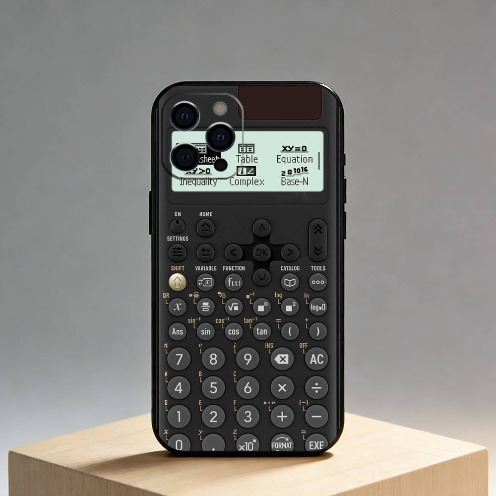 Creative mobile calculator printed Phone Case For iPhone17,16,15,14,13,12 Plus,Max Soft Silicone Black Cover iPhone13PRO
Creative mobile calculator printed Phone Case For iPhone17,16,15,14,13,12 Plus,Max Soft Silicone Black Cover iPhone13PRO