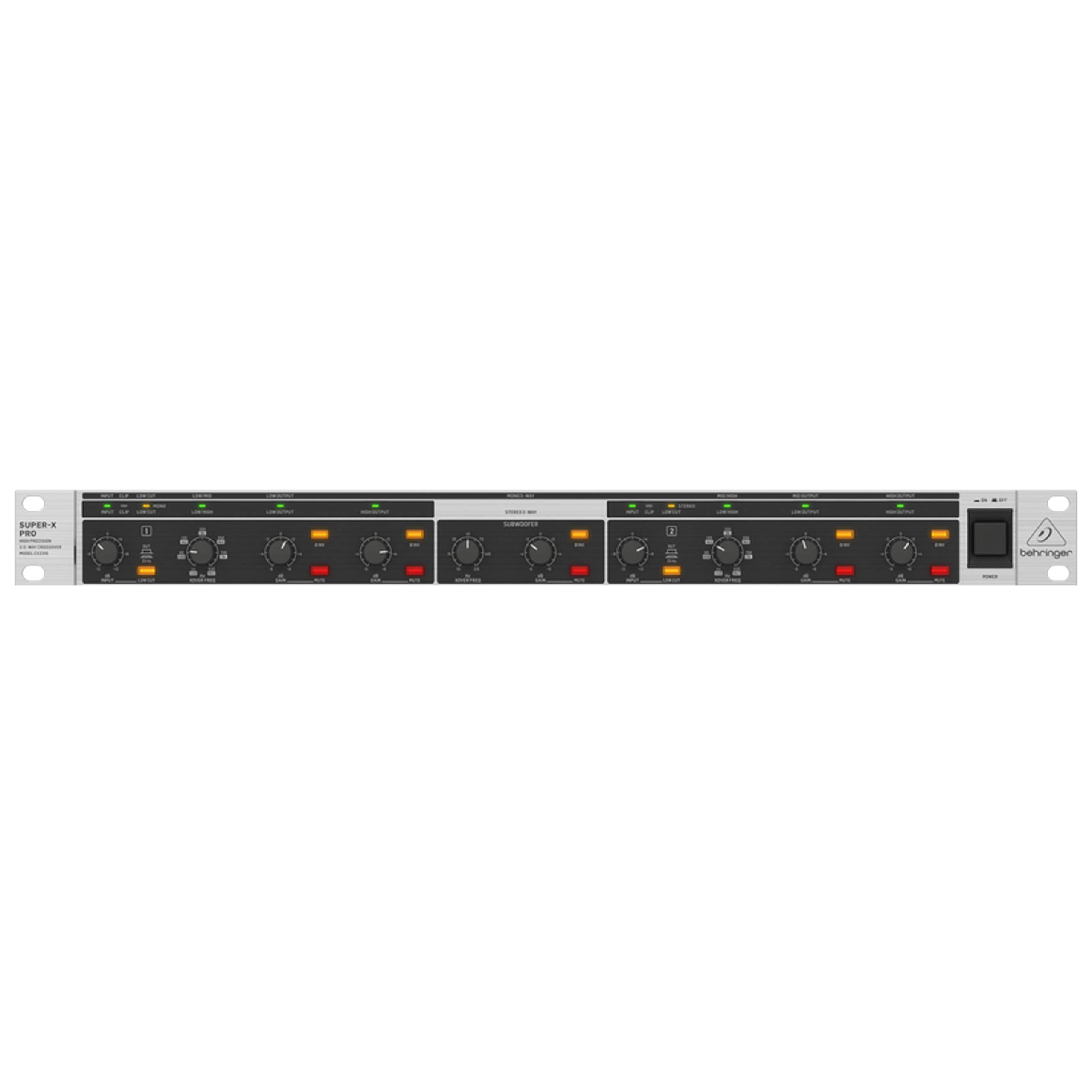 BEHRINGER SUPER-X PRO CX2310 Crossover
BEHRINGER SUPER-X PRO CX2310 Crossover
