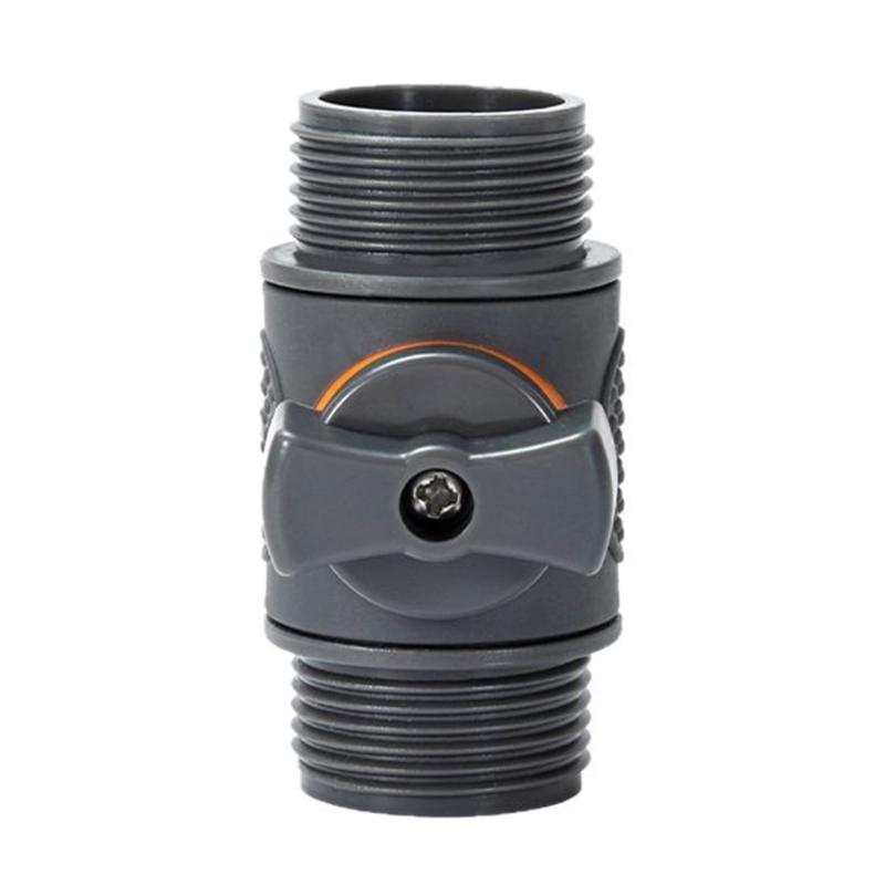 3/4 External Thread Quick Connector Two Valves With Switch For Efficient Water Flows Control Various Pipe Systems Fittings 1
3/4 External Thread Quick Connector Two Valves With Switch For Efficient Water Flows Control Various Pipe Systems Fittings 1