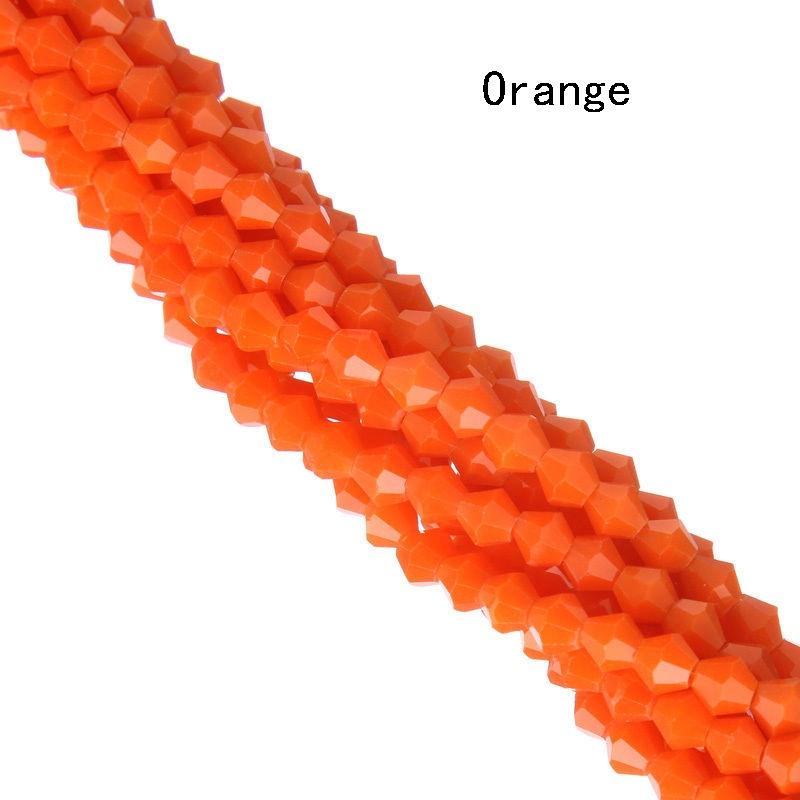 Стеклянные бусины для изготовления ювелирных изделий оранжевый
Стеклянные бусины для изготовления ювелирных изделий оранжевый