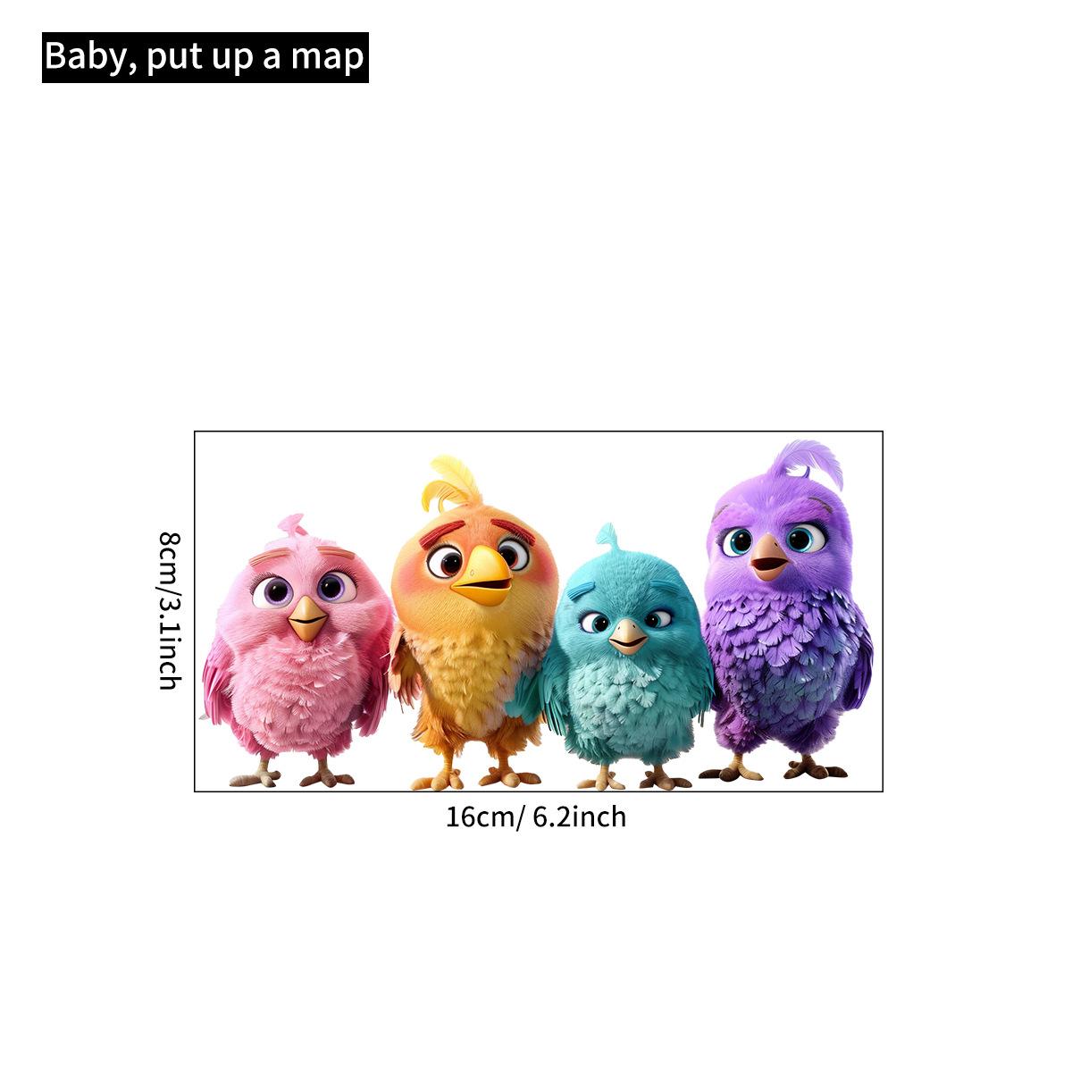 Cartoon Bird Switch & Wall Stickers Set, Cute Nursery Kids Room Background Wall Decor, Removable Self-Adhesive 15x20cm різнокольоровий
Cartoon Bird Switch & Wall Stickers Set, Cute Nursery Kids Room Background Wall Decor, Removable Self-Adhesive 15x20cm різнокольоровий