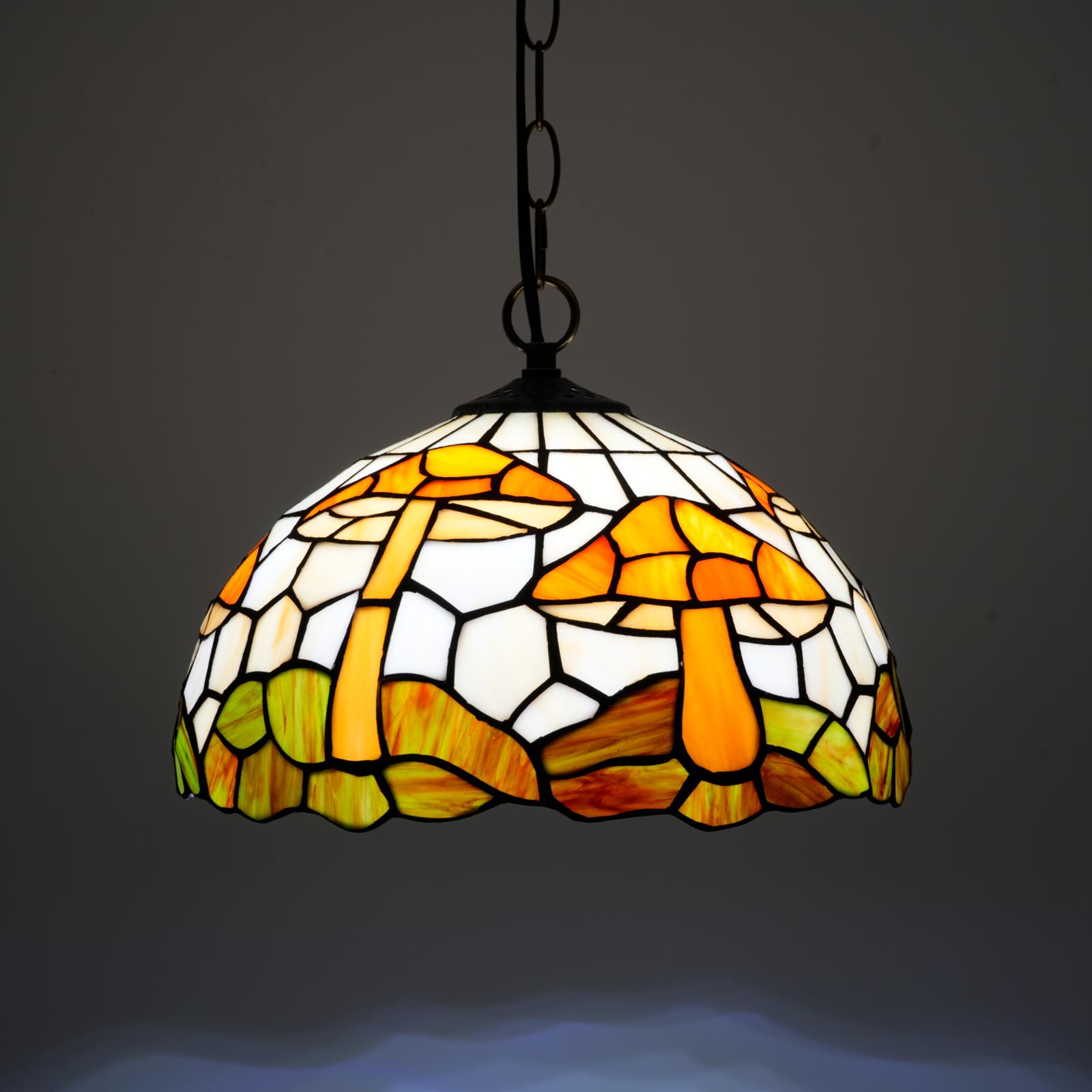 Stained Glass Pendant Light 12 mushroom Hanging Lamp, Art Decor Vintage Living Dining Bedroom Kitchen Island Home Office помаранчевий
Stained Glass Pendant Light 12 mushroom Hanging Lamp, Art Decor Vintage Living Dining Bedroom Kitchen Island Home Office помаранчевий