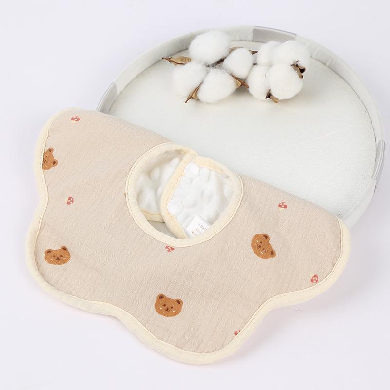 Velvet Baby Petal Bib: Pure Cotton, Waterproof, Spring & Autumn
Velvet Baby Petal Bib: Pure Cotton, Waterproof, Spring & Autumn