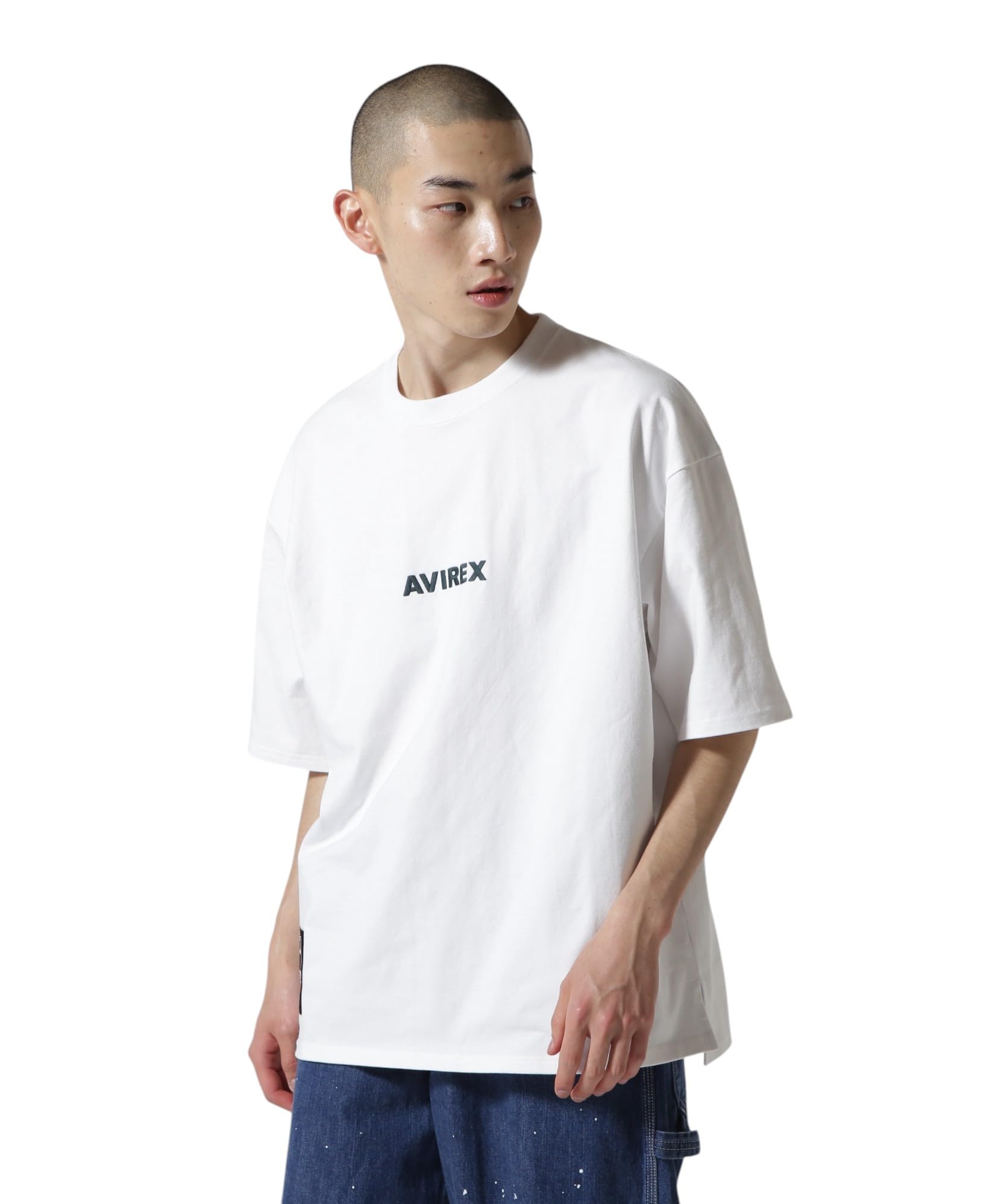Avirex Core Logo Embroidery T-Shirt (WEB&DEPOT Exclusive) - Size L, 033, Off-White, 783-3934024
Avirex Core Logo Embroidery T-Shirt (WEB&DEPOT Exclusive) - Size L, 033, Off-White, 783-3934024
