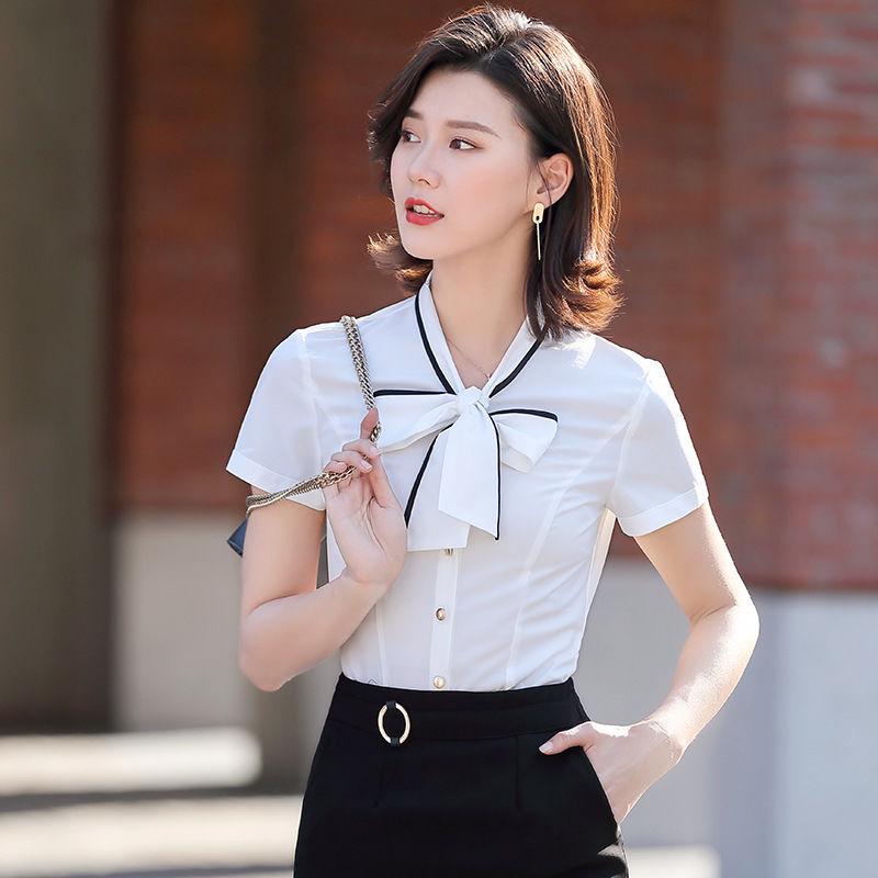 Women s Short Sleeve White Professional Shirt - Summer 2026 Trendy Design, Elegant Workwear Top L
Women s Short Sleeve White Professional Shirt - Summer 2026 Trendy Design, Elegant Workwear Top L
