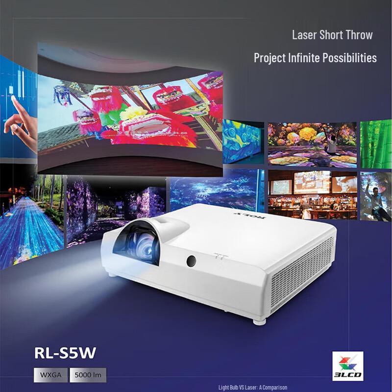 ROLY RL-S5W High-Definition Laser Projector (CN version)
ROLY RL-S5W High-Definition Laser Projector (CN version)