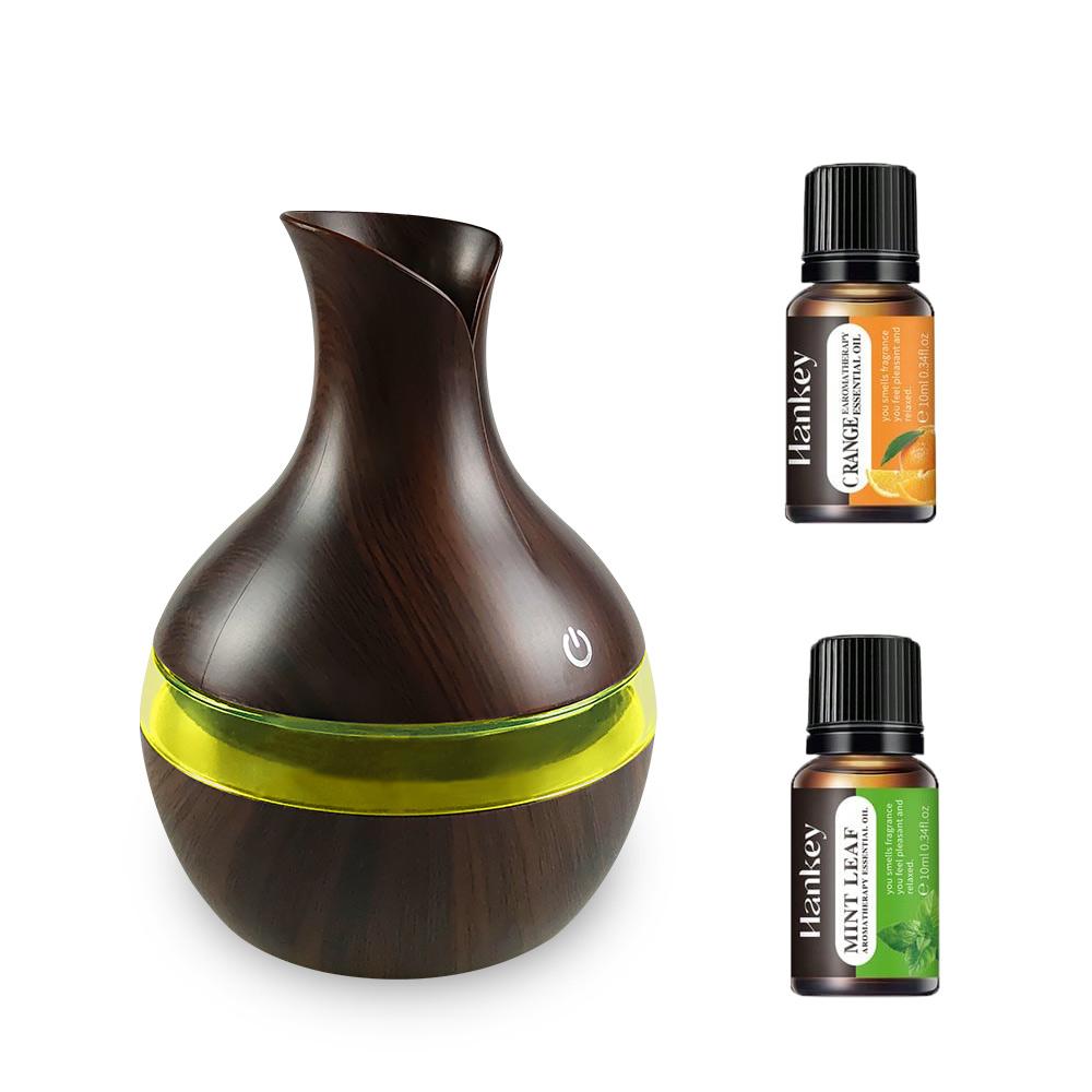 Wooden Humidifier Diffuser 300ml USB Aromatherapy Essential Oil Diffuser for Bedroom Office Nursery Gift Set with 2 Relaxing Oil 300ML
Wooden Humidifier Diffuser 300ml USB Aromatherapy Essential Oil Diffuser for Bedroom Office Nursery Gift Set with 2 Relaxing Oil 300ML