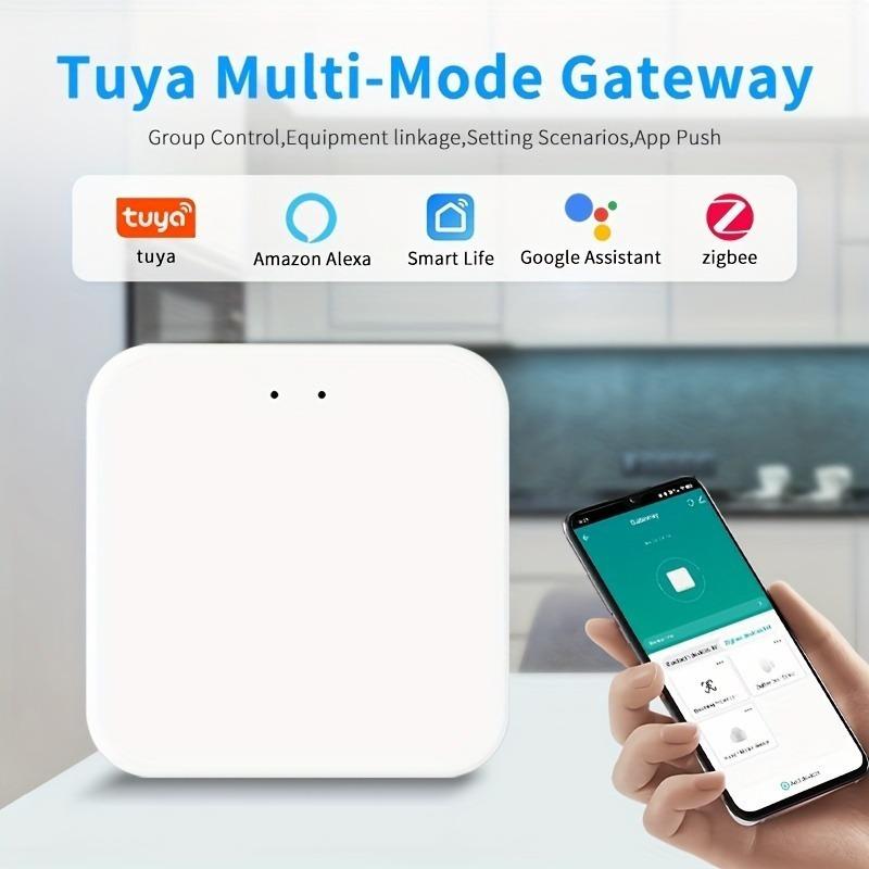 Шлюз Tuya ZigBee 3.0, хаб, беспроводной мост для автоматизации умного дома с дистанционным управлением через приложение, работает с Alexa, Google, Smart Life Zigbee
Шлюз Tuya ZigBee 3.0, хаб, беспроводной мост для автоматизации умного дома с дистанционным управлением через приложение, работает с Alexa, Google, Smart Life Zigbee