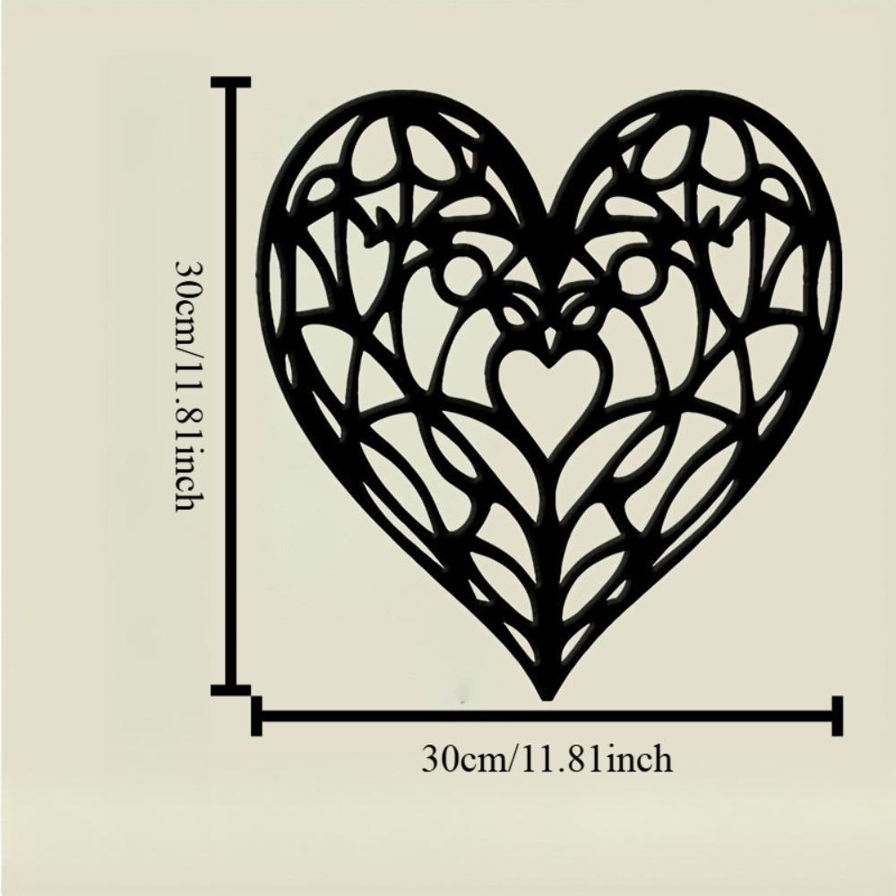 Metal Wall Art Heart Owl Black Home Decor Halloween Thanksgiving New Year Gift Office Bedroom Patio 12in
Metal Wall Art Heart Owl Black Home Decor Halloween Thanksgiving New Year Gift Office Bedroom Patio 12in