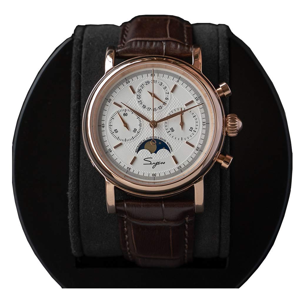 SUGESS Годинник Moon Phase Chronograph Годинник Механічний аналоговий годинник Panda Dial Pilot Пояс із волової шкіри Розкішна задня частина 40 мм Багатофункціональний чоловічий прозорий коричневий
SUGESS Годинник Moon Phase Chronograph Годинник Механічний аналоговий годинник Panda Dial Pilot Пояс із волової шкіри Розкішна задня частина 40 мм Багатофункціональний чоловічий прозорий коричневий