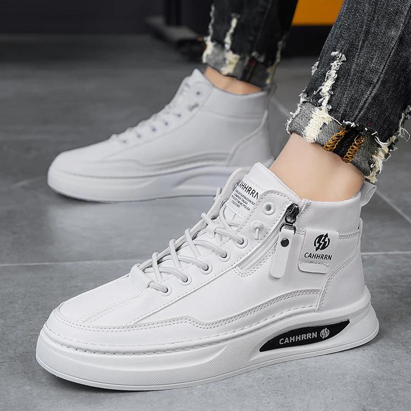 Повседневные кроссовки для скейтборда, лоферы, мягкие и удобные, нескользящие, высокие кеды для мужчин, спортивная и повседневная обувь, новые 44 белый
Повседневные кроссовки для скейтборда, лоферы, мягкие и удобные, нескользящие, высокие кеды для мужчин, спортивная и повседневная обувь, новые 44 белый