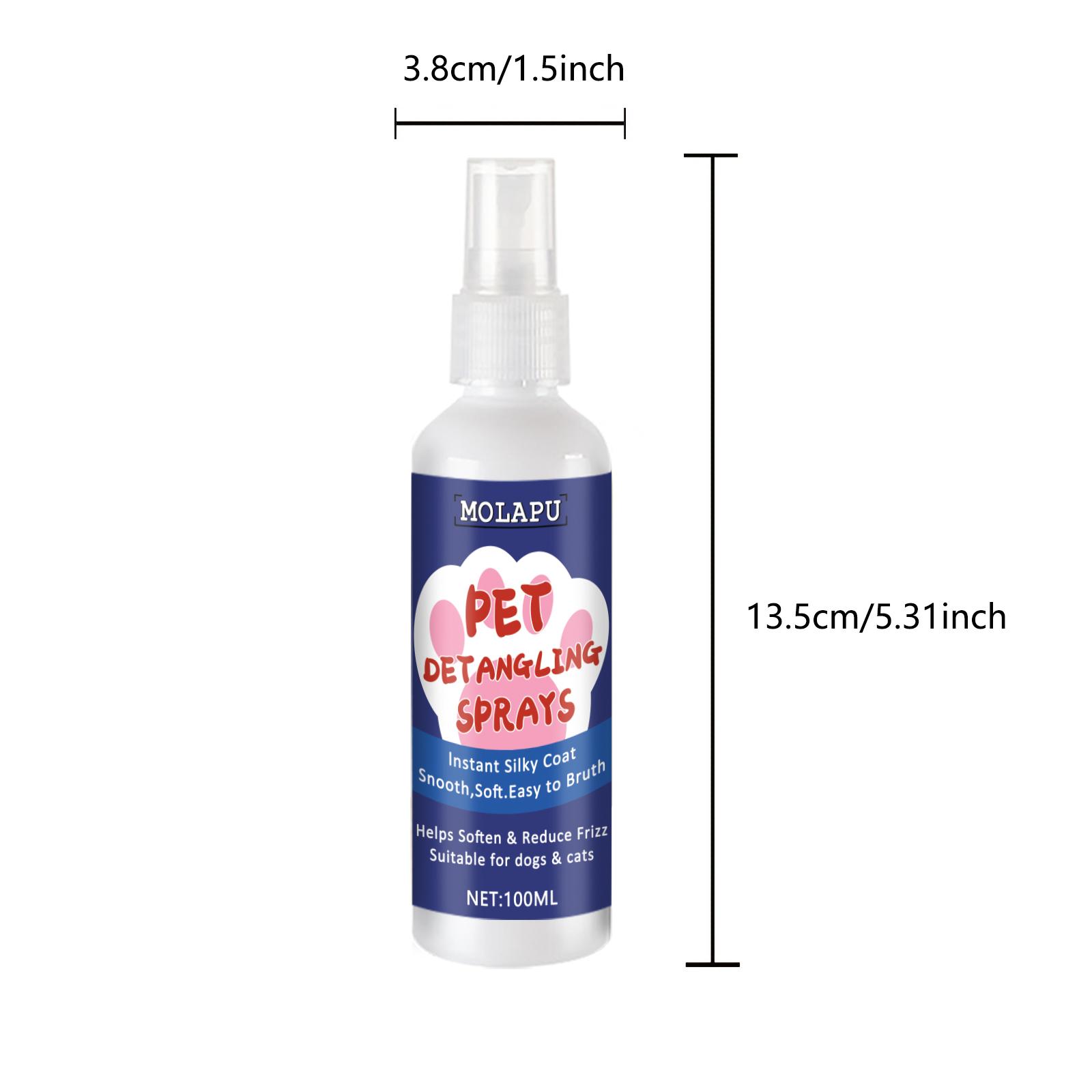 Instant Smoothness Spray for Cats and Dogs - Quickly Tames Frizz and Knots, No-Rinse Formula, Easily Detangles, Designed for
Instant Smoothness Spray for Cats and Dogs - Quickly Tames Frizz and Knots, No-Rinse Formula, Easily Detangles, Designed for