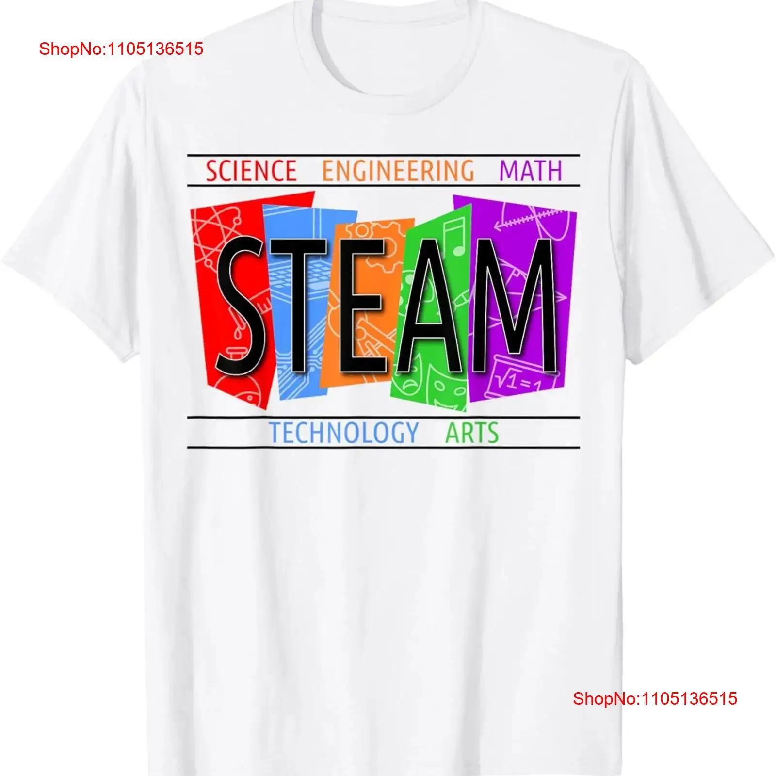 STEAM T Shirt for Kids Back to School STEM Science vintage Washed fashion Comfortable Soft Top For Everyday Wear homme 5XL різнокольоровий
STEAM T Shirt for Kids Back to School STEM Science vintage Washed fashion Comfortable Soft Top For Everyday Wear homme 5XL різнокольоровий