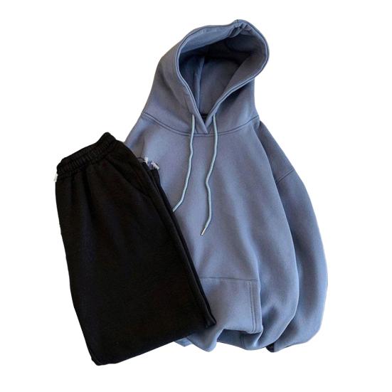 Чоловічий спортивний костюм з капюшоном і довгими рукавами зі шнурком, великими кишенями, однотонними спортивними штанами, набір із 2 шт., універсальний спортивний одяг M
Чоловічий спортивний костюм з капюшоном і довгими рукавами зі шнурком, великими кишенями, однотонними спортивними штанами, набір із 2 шт., універсальний спортивний одяг M