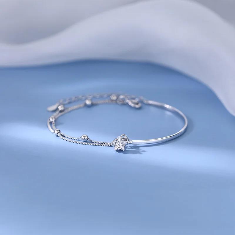 2023 New Fashion Sterling Copper Star Bracelet Simple Temperament Accessories Party Gifts For Women s Fine Zircon 16cm
2023 New Fashion Sterling Copper Star Bracelet Simple Temperament Accessories Party Gifts For Women s Fine Zircon 16cm