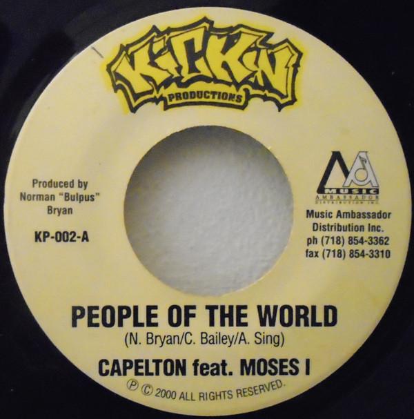 7inch Record CAPLETON FEAT MOSES I - People Of The World KP002 Kickin Producti 2000 Jamaica Reggae, Ska & Dub Used
7inch Record CAPLETON FEAT MOSES I - People Of The World KP002 Kickin Producti 2000 Jamaica Reggae, Ska & Dub Used