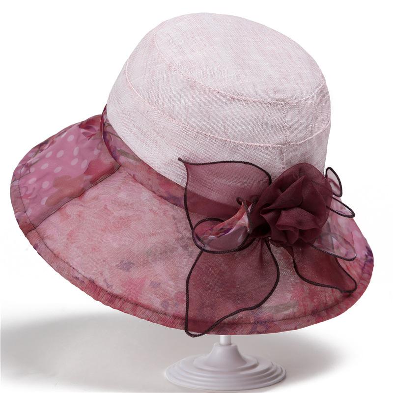 Hat Female Summer Sun Hat Elderly Grandmother Bucket Hat Sunscreen Visor Middle-Aged Mother Cool Hat M(56-58cm) рожевий
Hat Female Summer Sun Hat Elderly Grandmother Bucket Hat Sunscreen Visor Middle-Aged Mother Cool Hat M(56-58cm) рожевий