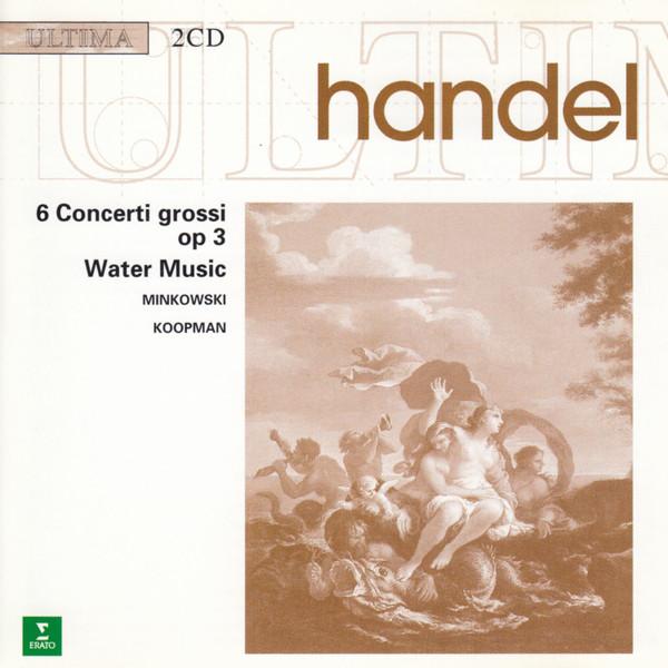 CD HANDEL, MINKOWSKI, ABO; KOOPMAN - Handel:6 Concertos/Water Music 3984242432 Erato France Classical Used
CD HANDEL, MINKOWSKI, ABO; KOOPMAN - Handel:6 Concertos/Water Music 3984242432 Erato France Classical Used