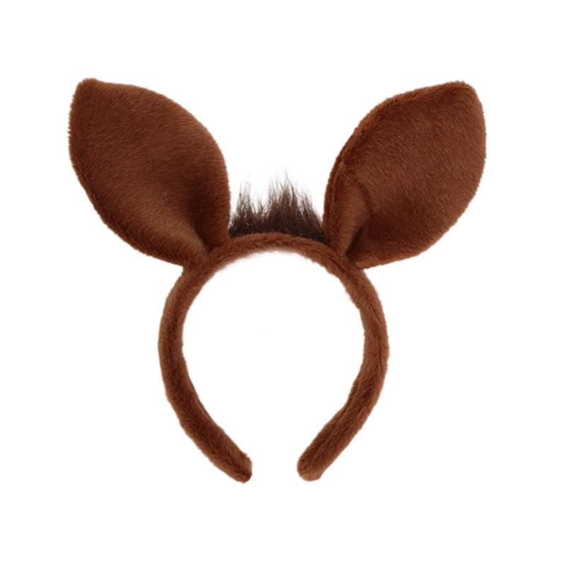 Realistic Brown Animal Ear Hairband Elastic Design For Role Play And Daily Wear Halloween Photo Props
Realistic Brown Animal Ear Hairband Elastic Design For Role Play And Daily Wear Halloween Photo Props