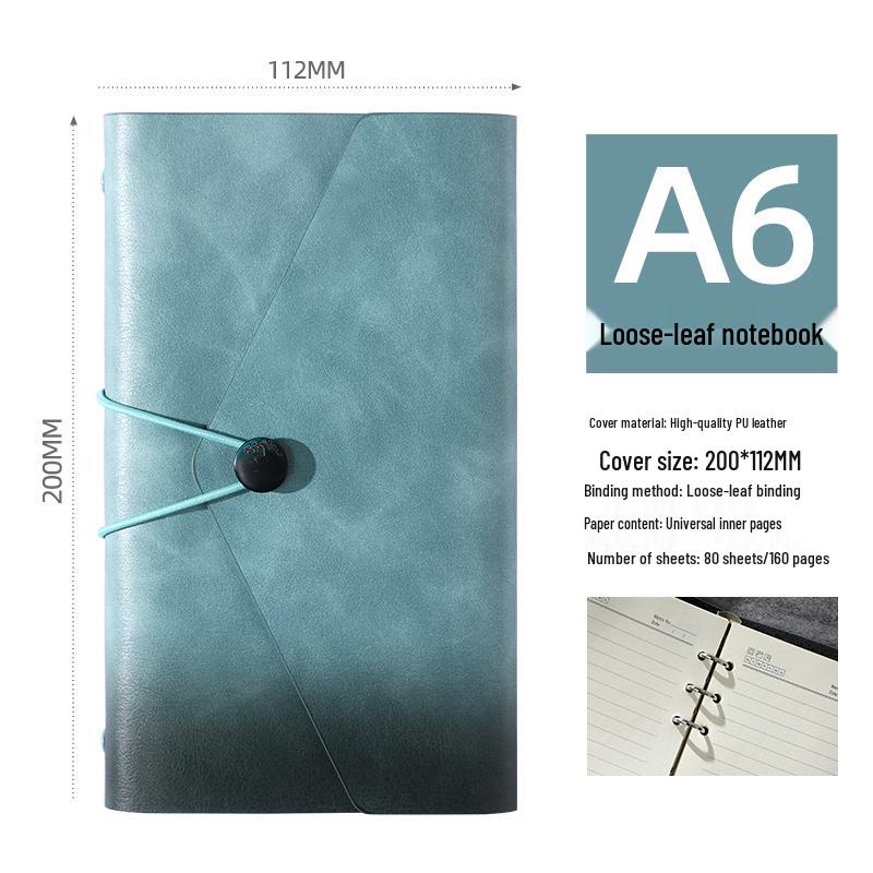Retro DIY Loose-Leaf Travel Notebook: Handmade Blank Journal for Creative Influencers
Retro DIY Loose-Leaf Travel Notebook: Handmade Blank Journal for Creative Influencers