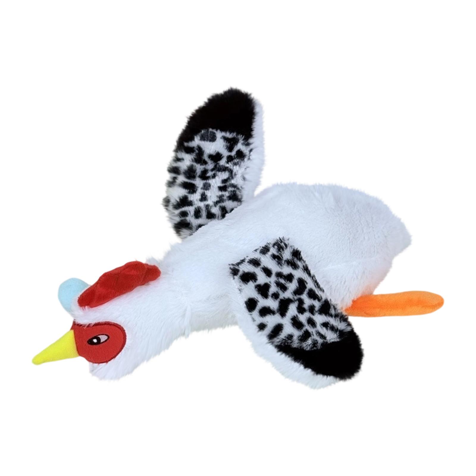 Plush Dog Toy with Squeaker Durable Chew Toy Soft Stuffed Animal Interactive Pet Toy for Aggressive Chewers and Teething Puppies One Size білий
Plush Dog Toy with Squeaker Durable Chew Toy Soft Stuffed Animal Interactive Pet Toy for Aggressive Chewers and Teething Puppies One Size білий