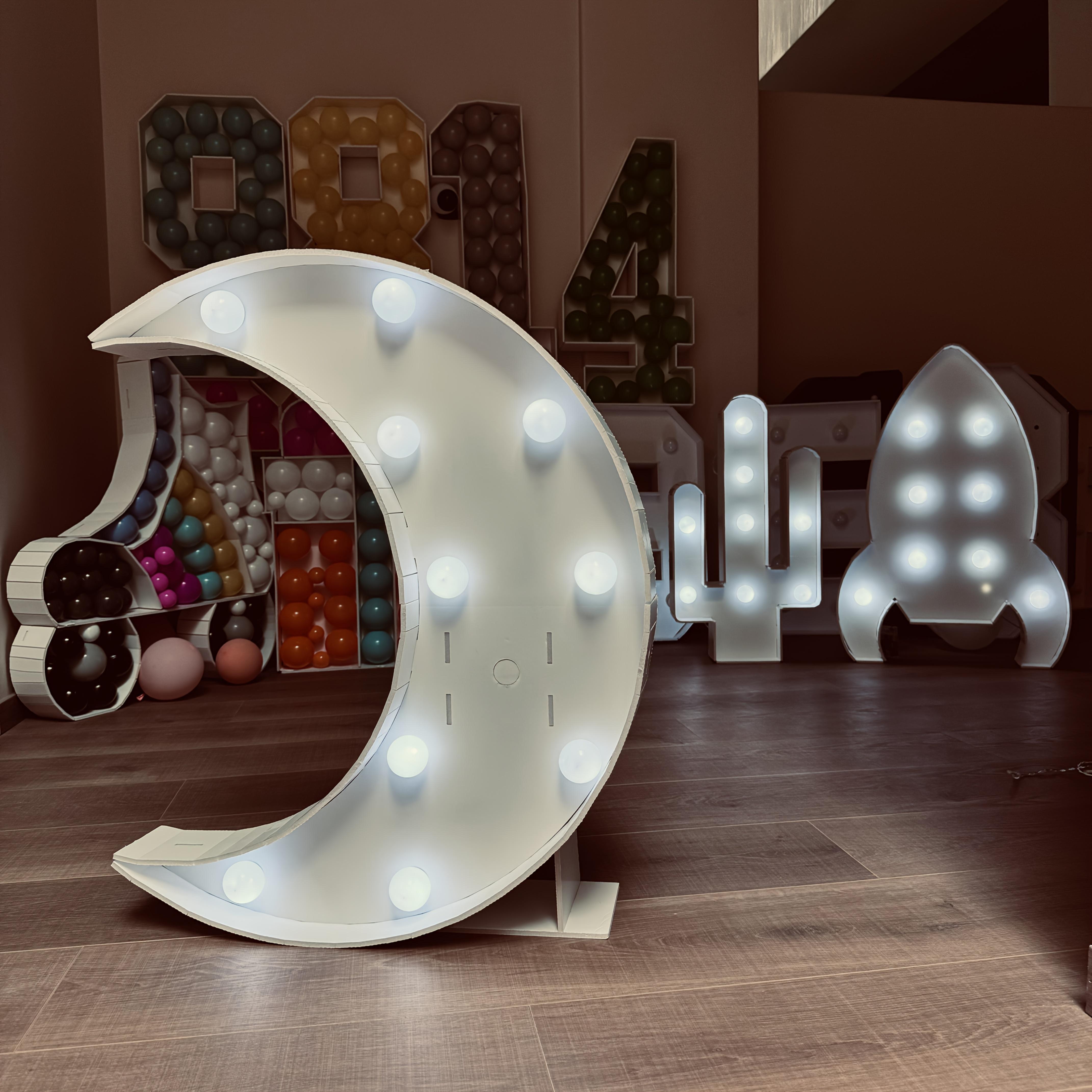 1PC 64cm Lighting Moon 3D KT Board Lovly Model Decoration Suitable for Baby Shower,Birthday Parties, Anniversary DIY Gifts жёлтый
1PC 64cm Lighting Moon 3D KT Board Lovly Model Decoration Suitable for Baby Shower,Birthday Parties, Anniversary DIY Gifts жёлтый