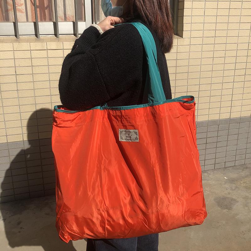 Складная сумка-тоут большой вместимости с кулиской для хранения продуктов Large
Складная сумка-тоут большой вместимости с кулиской для хранения продуктов Large