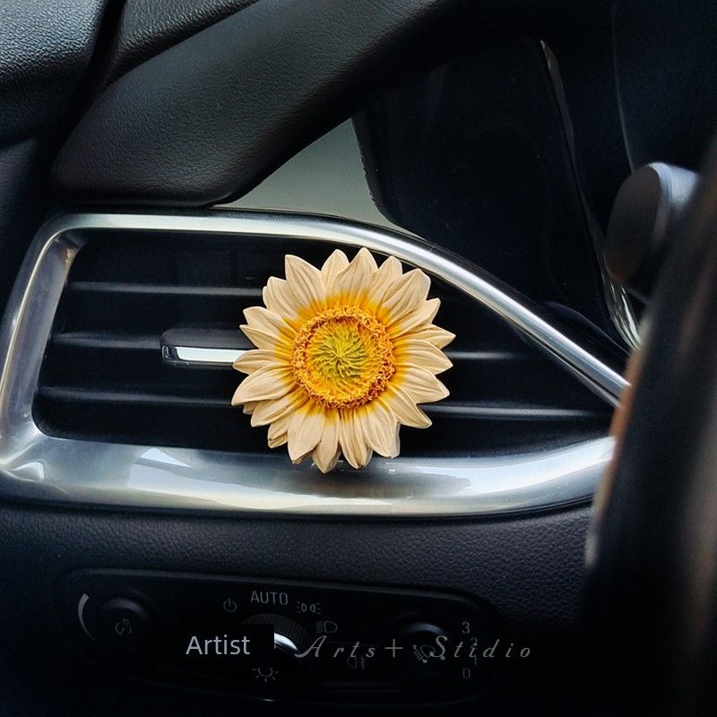 Sunflower Auto Perfume Aromatherapy Car Air Conditioner Air Outlet Decoration Flower Fragrant Stone Goddess Fragrance Fancy Illustration Style Sunflower Floral tone
Sunflower Auto Perfume Aromatherapy Car Air Conditioner Air Outlet Decoration Flower Fragrant Stone Goddess Fragrance Fancy Illustration Style Sunflower Floral tone