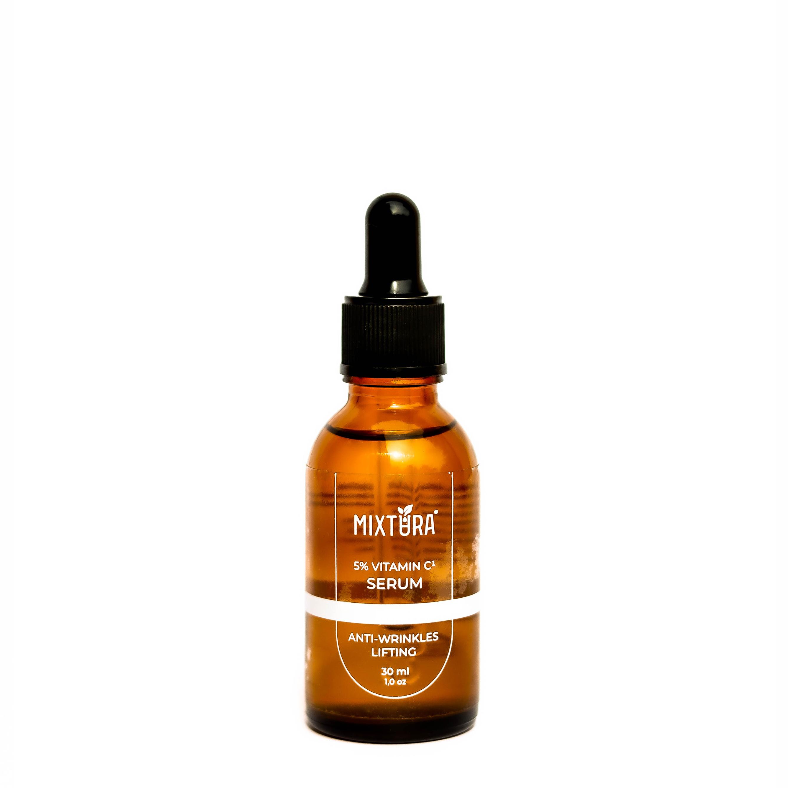 Антиоксидантна сироватка з вітаміном С 5% Vitamin C-1 MIXTURA 30 мл
Антиоксидантна сироватка з вітаміном С 5% Vitamin C-1 MIXTURA 30 мл