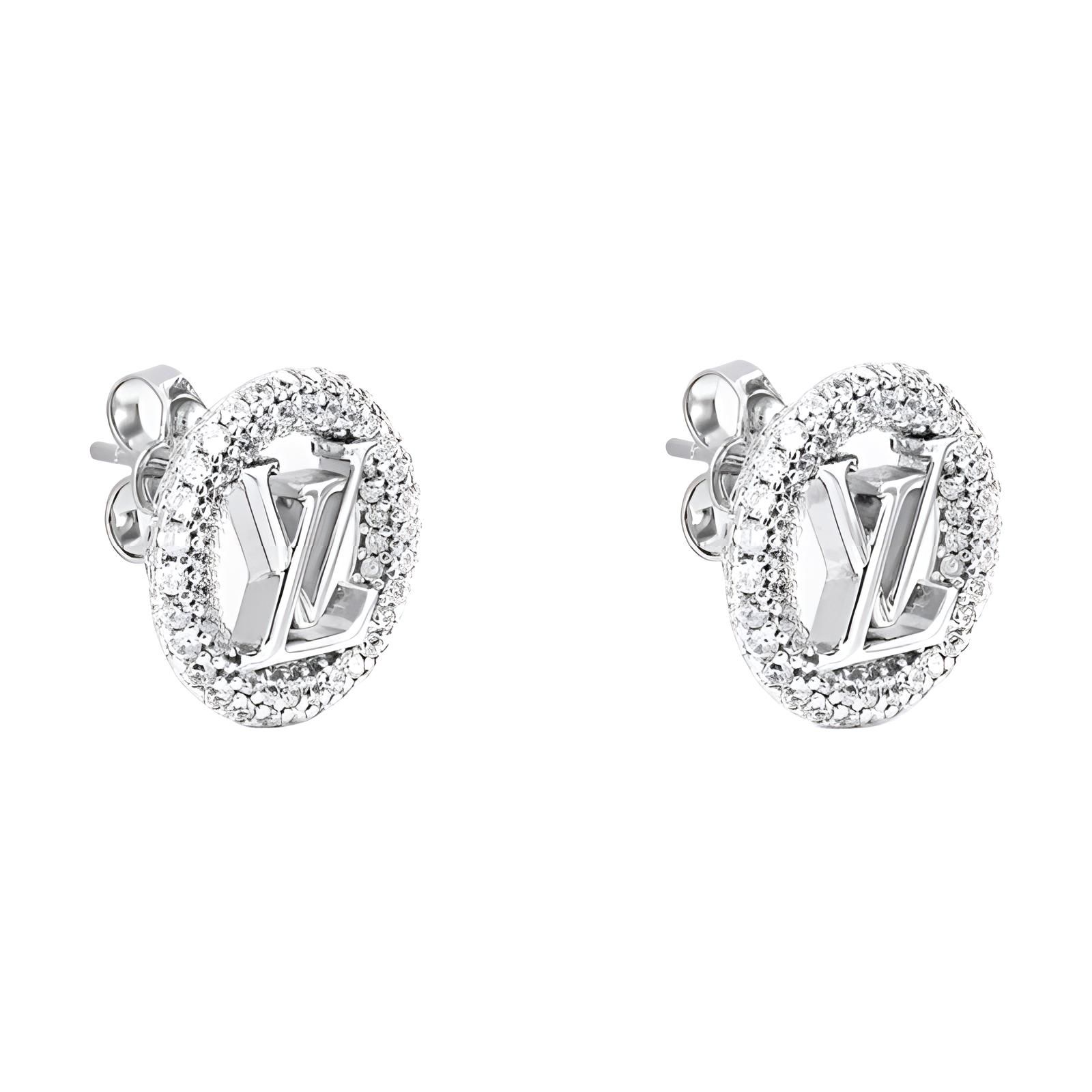 Louis Vuitton Classic Lv Circle Logo Earrings Women earrings Silver M00756 Silver,F
Louis Vuitton Classic Lv Circle Logo Earrings Women earrings Silver M00756 Silver,F