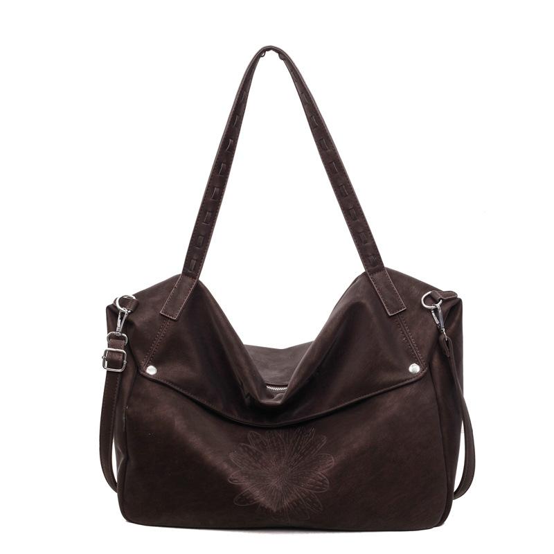 Leisure-style Retro Large Capacity Bag, Single-shoulder Underarm Bag, Fashionable Wide Shoulder Strap Crossbody Bag кавовий
Leisure-style Retro Large Capacity Bag, Single-shoulder Underarm Bag, Fashionable Wide Shoulder Strap Crossbody Bag кавовий