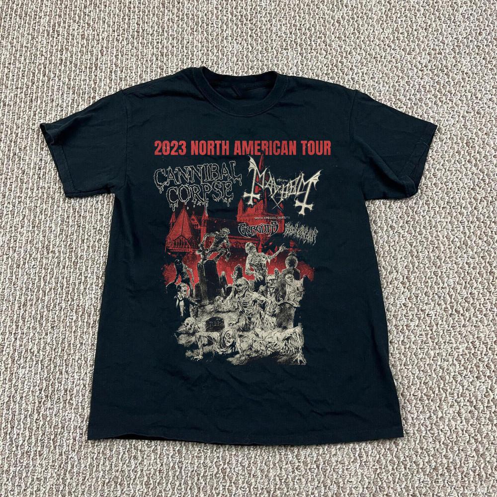 Gorguts CANNIBAL CORPSE and MAYHEM Tour Gift For Fan All Size T-shirt S5570 Unisex T-Shirt S
Gorguts CANNIBAL CORPSE and MAYHEM Tour Gift For Fan All Size T-shirt S5570 Unisex T-Shirt S