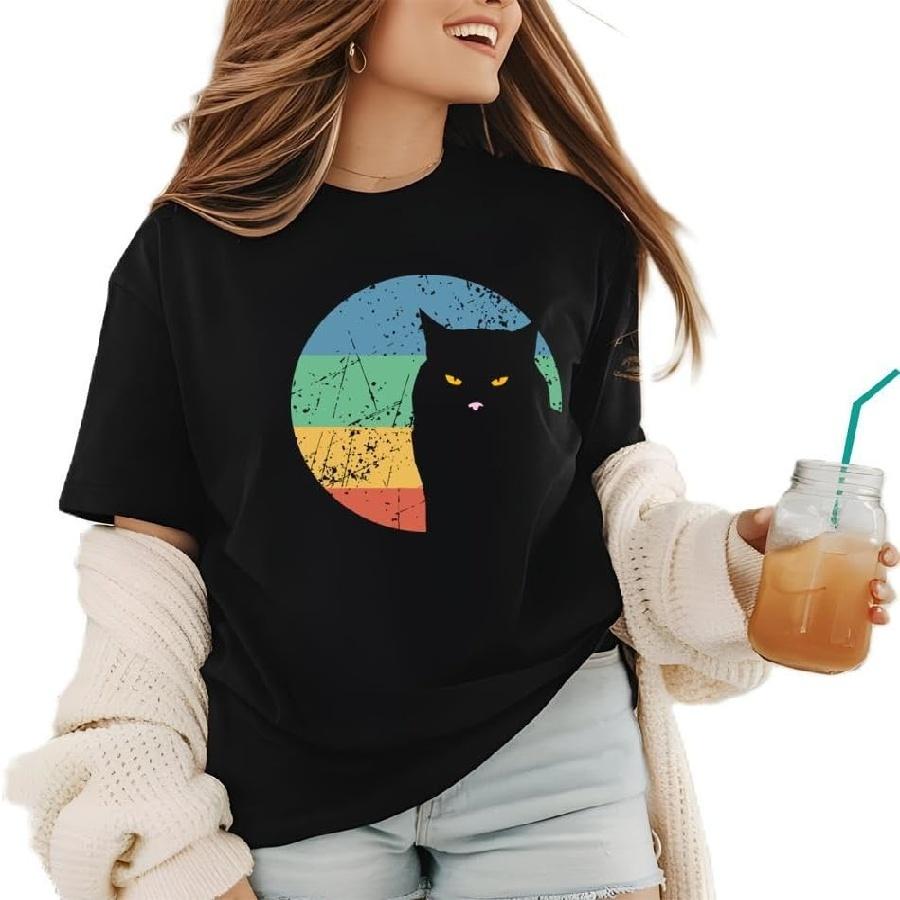 BlackCatRetroVintageGiftForPetLoverT-Shirt Classic-Premium-Heavyweight Crewneck T-Shirt, Sweatshirt Hoodie Tanktop for Women Black XXXXXL чорний
BlackCatRetroVintageGiftForPetLoverT-Shirt Classic-Premium-Heavyweight Crewneck T-Shirt, Sweatshirt Hoodie Tanktop for Women Black XXXXXL чорний