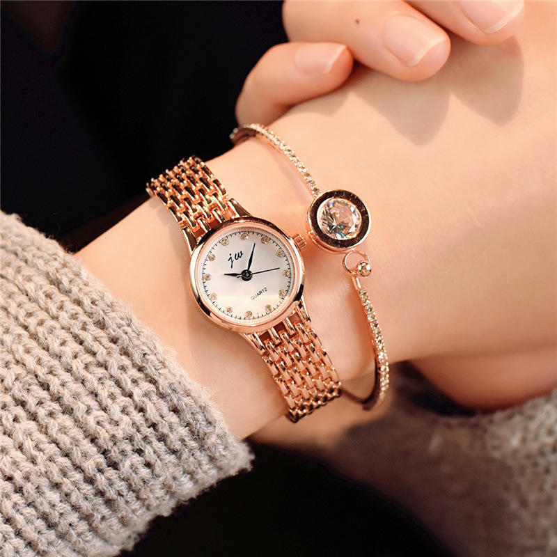 Женщины Роскошь Кожа Горный хрусталь Аналоговые кварцевые наручные часы Браслет
Женщины Роскошь Кожа Горный хрусталь Аналоговые кварцевые наручные часы Браслет