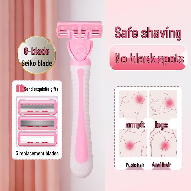 Бритва для удаления волос с нескольких зон для женщин и мужчин Maiouly Handle + 1 Blade (Loose Pack)
Бритва для удаления волос с нескольких зон для женщин и мужчин Maiouly Handle + 1 Blade (Loose Pack)
