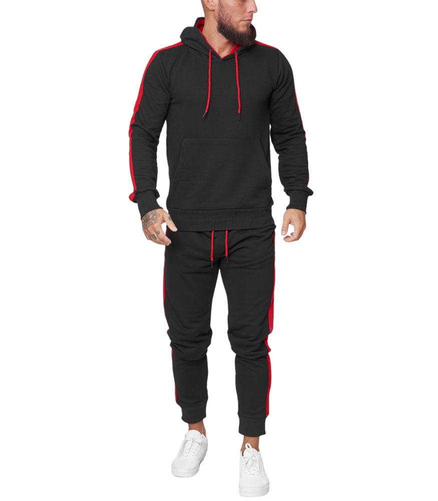 Мужской спортивный комплект Survêt 1571 чёрный 
Мужской спортивный комплект Survêt 1571 чёрный