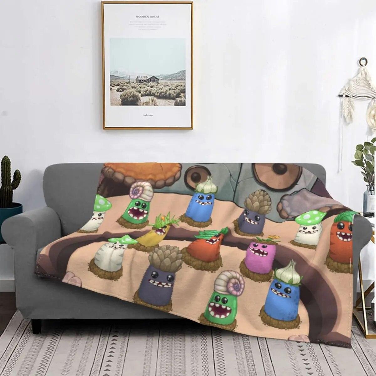 Arena Blanket My Singing Monster Fleece Velvet All Season Cute Lightweight Ultra-Soft Throw Blankets For Office Bedspread
Arena Blanket My Singing Monster Fleece Velvet All Season Cute Lightweight Ultra-Soft Throw Blankets For Office Bedspread