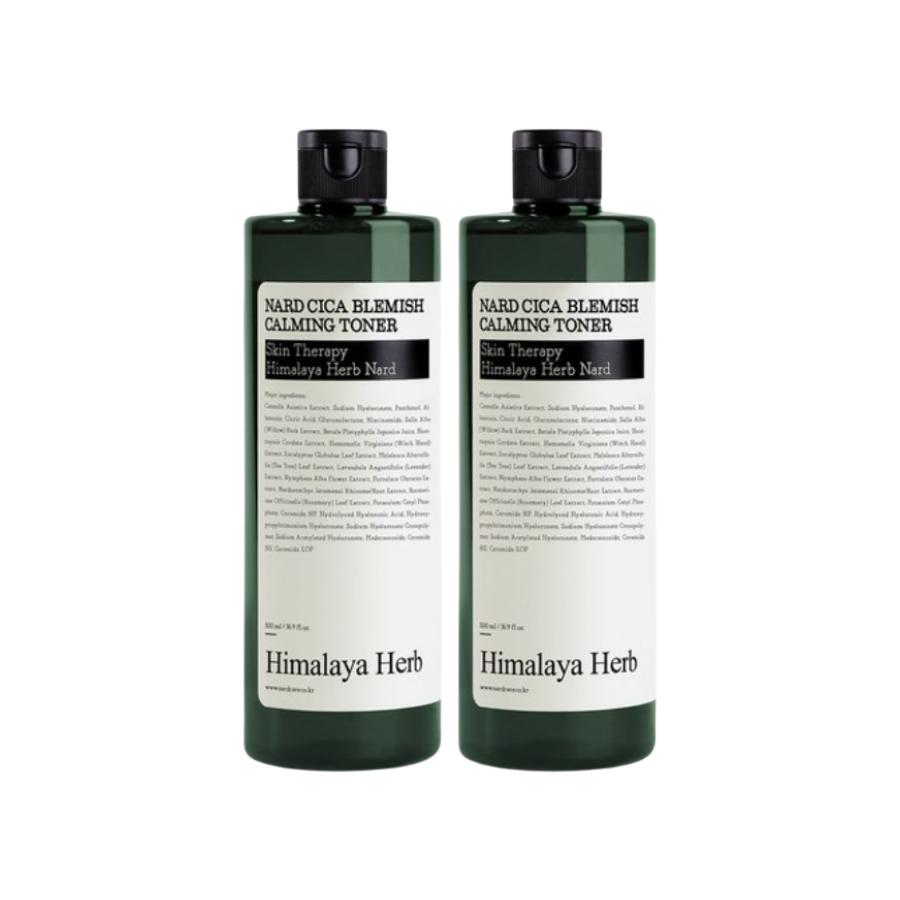 Nard Cica Blemish Calming Toner 500ml 2pcs
Nard Cica Blemish Calming Toner 500ml 2pcs