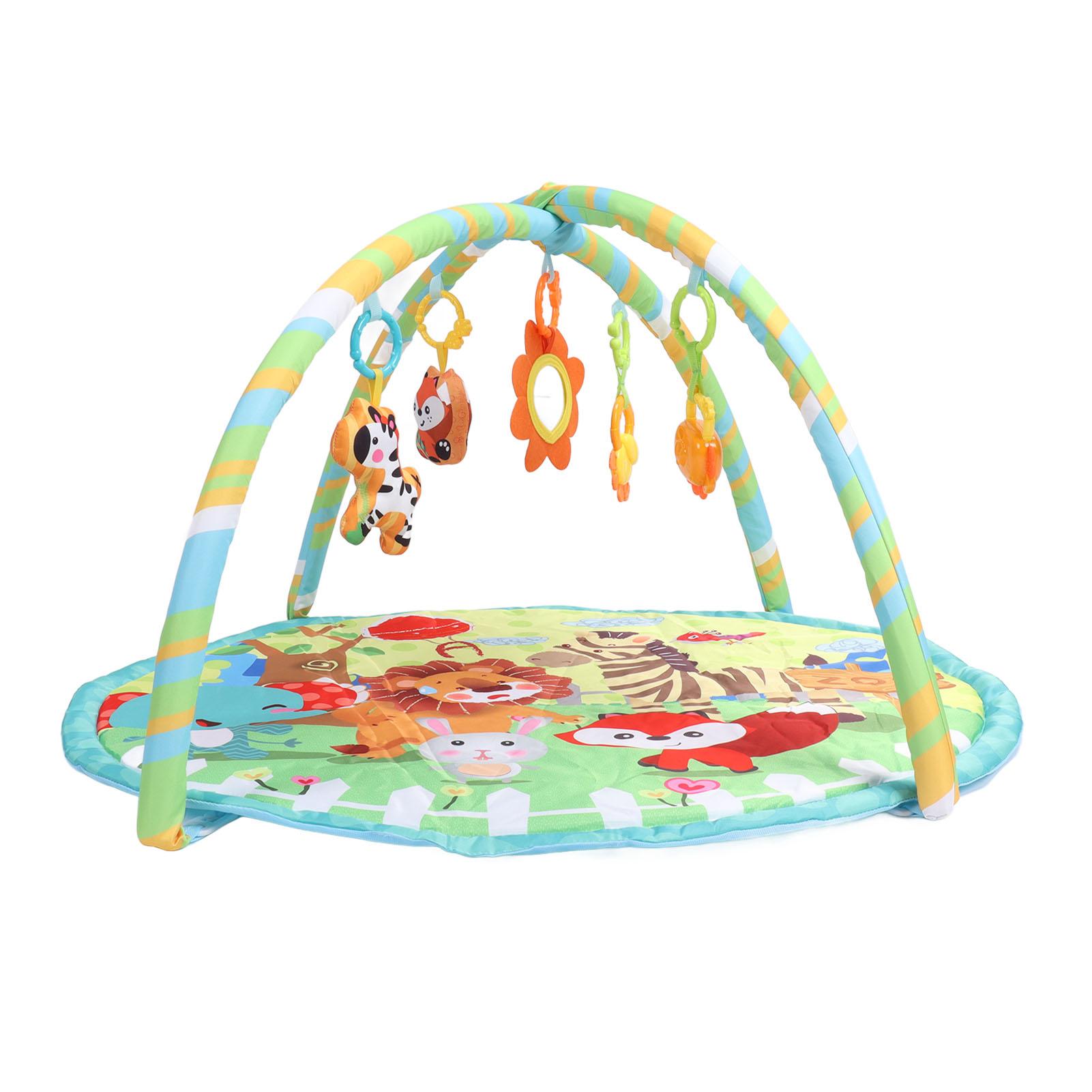 Baby Gym Play Mat with Toys Round Activity Game Combination Mat Infant Crawling Pad for Early
Baby Gym Play Mat with Toys Round Activity Game Combination Mat Infant Crawling Pad for Early