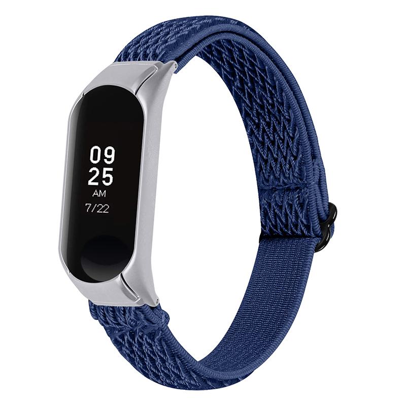 Braided Nylon Strap Watch Band Adjustable Elastic Solo Sports Loop Bracelet for Xiaomi Mi Band 4/3 Midnight Blue
Braided Nylon Strap Watch Band Adjustable Elastic Solo Sports Loop Bracelet for Xiaomi Mi Band 4/3 Midnight Blue
