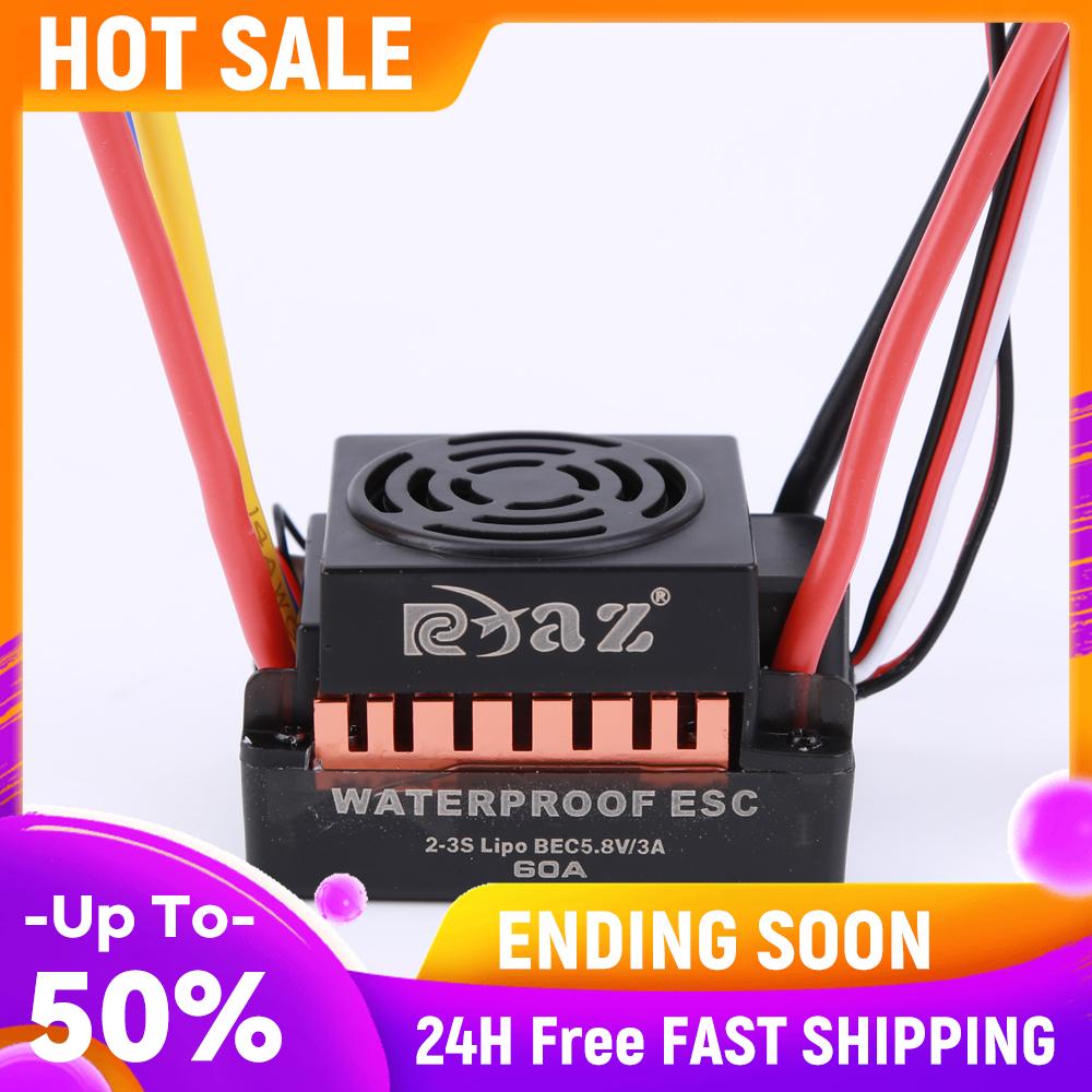 60A Waterproof Brushless ESC for 1/10 1/12 1/16 RC Car Truck Toys Model Parts China Mainland
60A Waterproof Brushless ESC for 1/10 1/12 1/16 RC Car Truck Toys Model Parts China Mainland