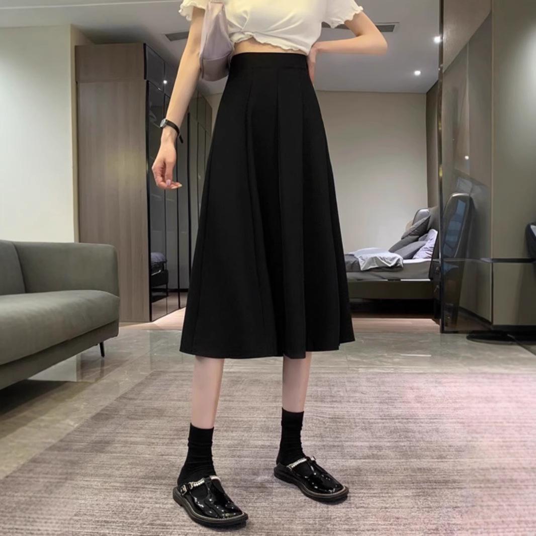 2024 Women s Black A-Line Bodycon High-Waisted Midi Skirt, Summer Plus Size L (105-118 lbs)
2024 Women s Black A-Line Bodycon High-Waisted Midi Skirt, Summer Plus Size L (105-118 lbs)