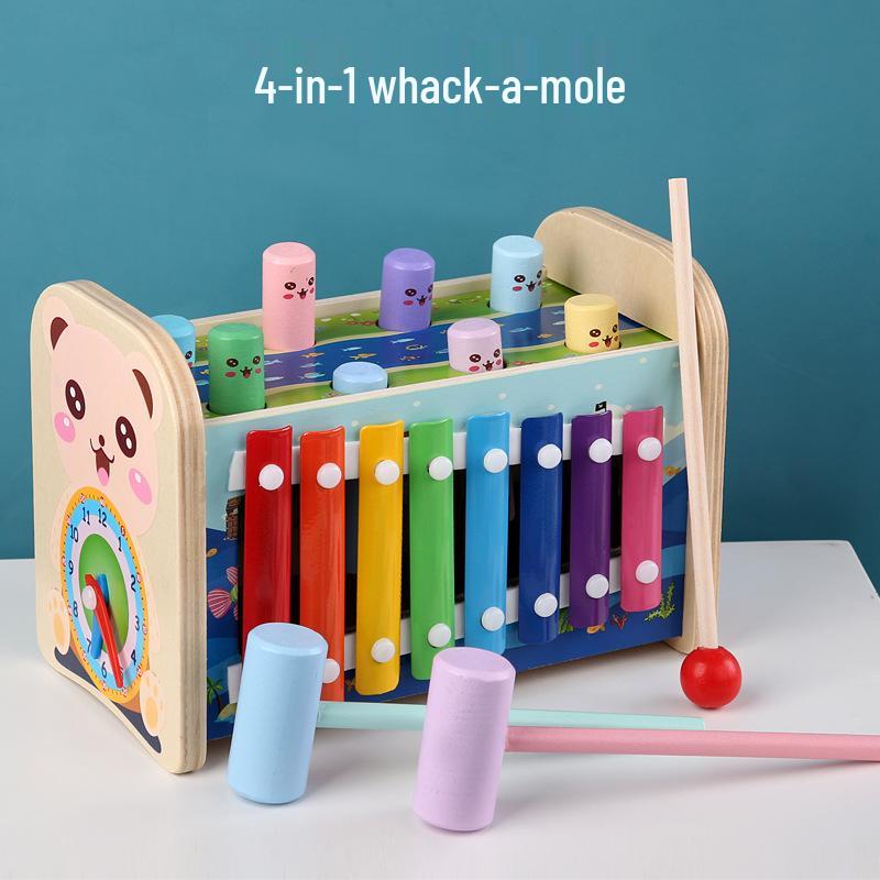 7-in-1 Whack-a-Mole Piano Toy: Hand-Eye Coordination, Catch Worms, Multifunctional Early Education for Boys and Girls.
7-in-1 Whack-a-Mole Piano Toy: Hand-Eye Coordination, Catch Worms, Multifunctional Early Education for Boys and Girls.