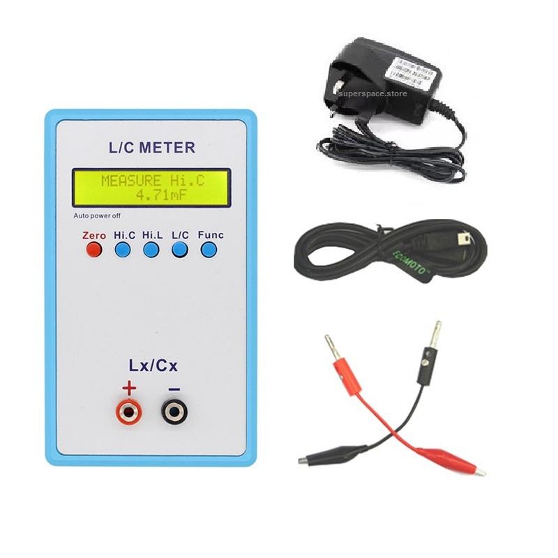 JUNTEK LC-200A LC200A Digital Handheld LCD Capacitance Inductance Meter SMT Clip 1pF-100mF 1uH-100H Online LC Resonance Tester LC200A UK
JUNTEK LC-200A LC200A Digital Handheld LCD Capacitance Inductance Meter SMT Clip 1pF-100mF 1uH-100H Online LC Resonance Tester LC200A UK